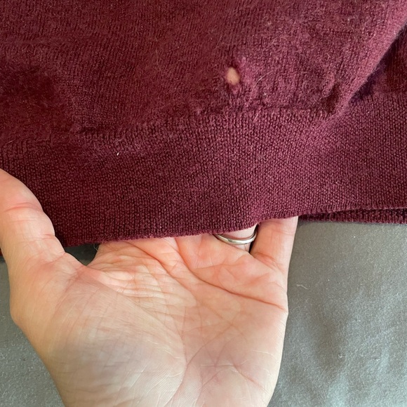 Cute & cozy vintage 100% merino wool shirt. - Picture 4 of 5